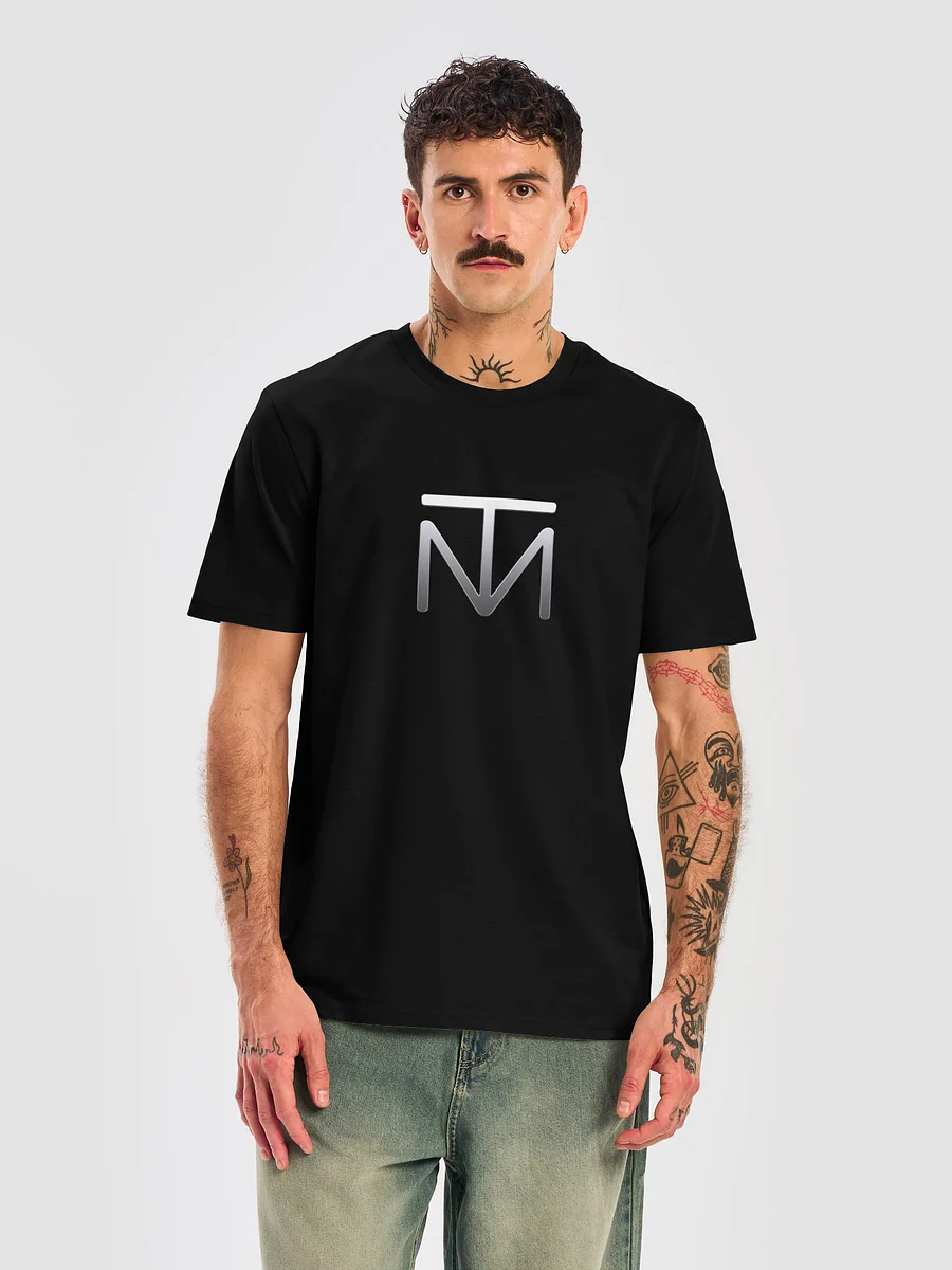T-WEAR: Metal "T" Symbol Unisex Organic Ribbed Neck T-Shirt product image (5)