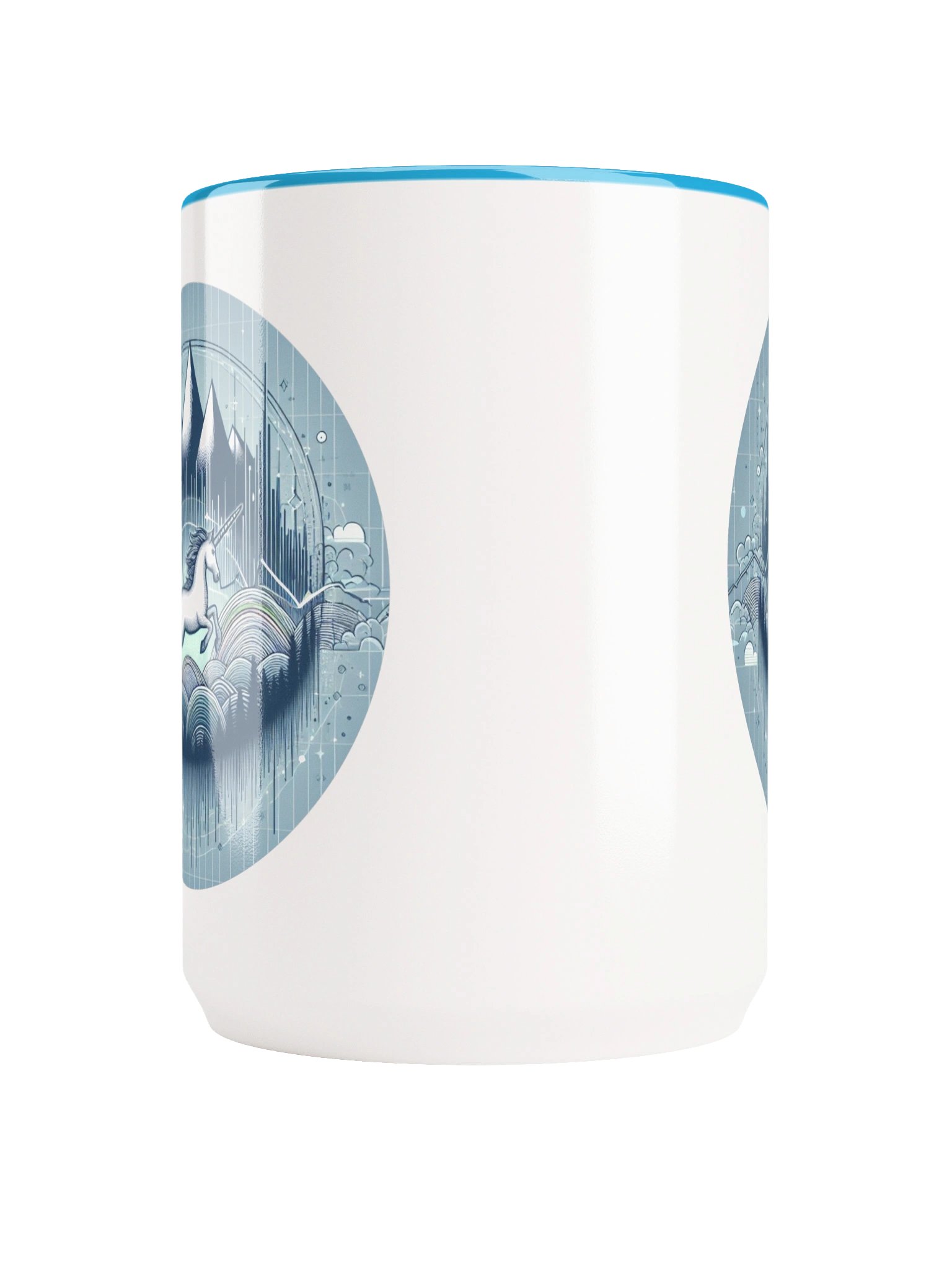 Unicorn Chasing Club - Blue logo product image (10)