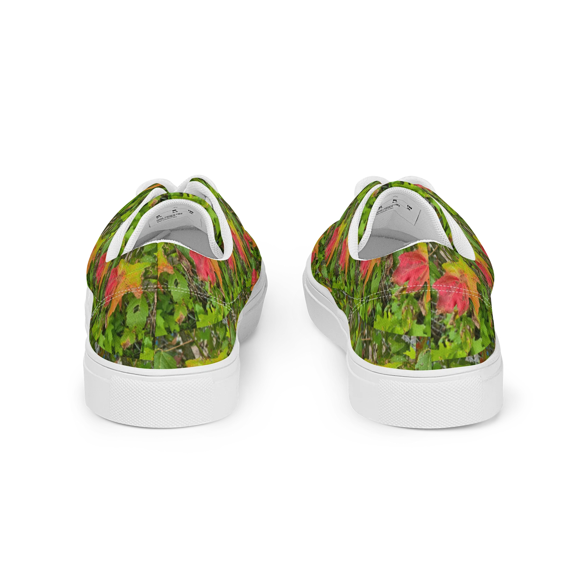 Fall Foliage Lace-Up Women's Canvas Shoes product image (5)