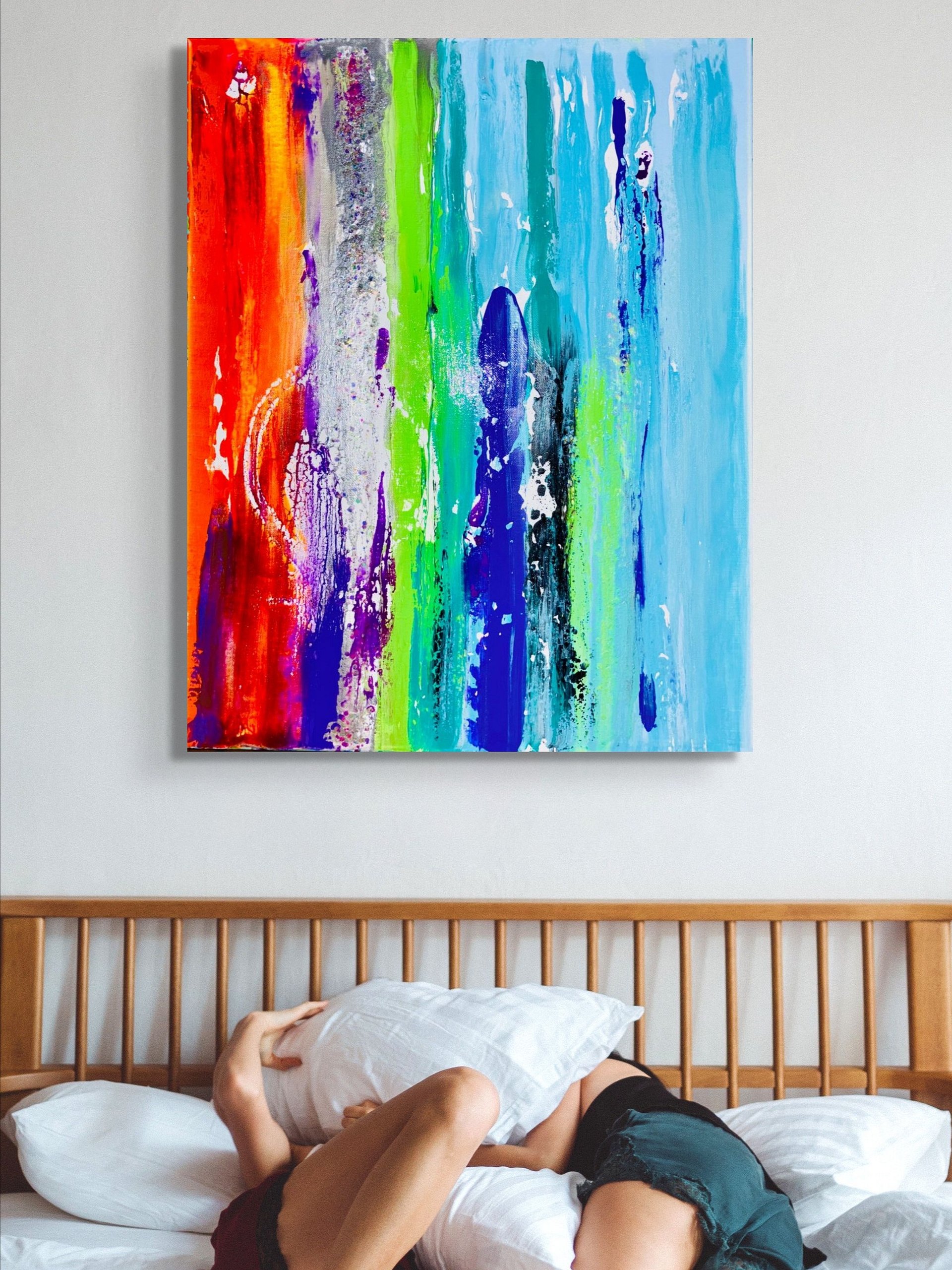 Screaming Rainbow Gallery Canvas Print product image (3)