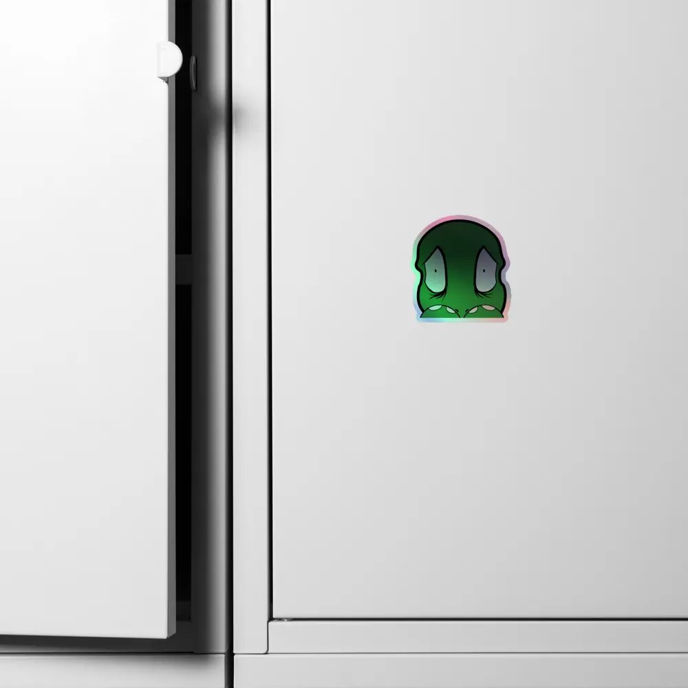 Vella Scared Holo Sticker product image (6)