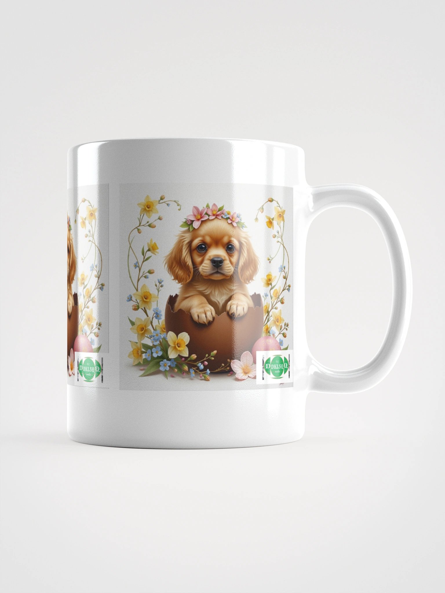 Floral Pup Paradise Mug product image (2)