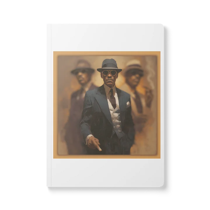 Retro Gentleman Softcover Journal product image (1)