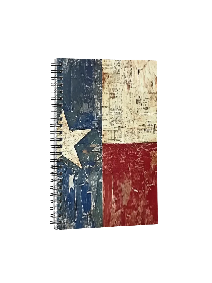 Vintage Texas Flag: Spiral Notebook product image (1)