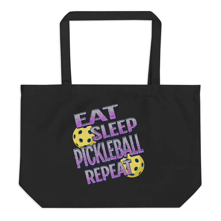 Eat Sleep Pickleball Repeat Passion Eco Tote product image (1)