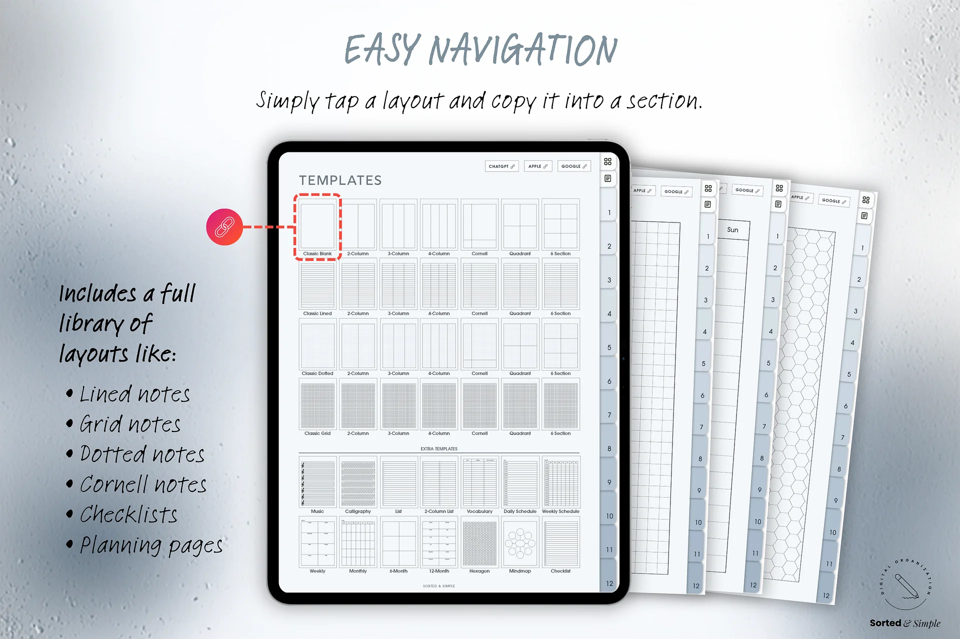 Smart Digital Notebook - Dusty Blue product image (5)