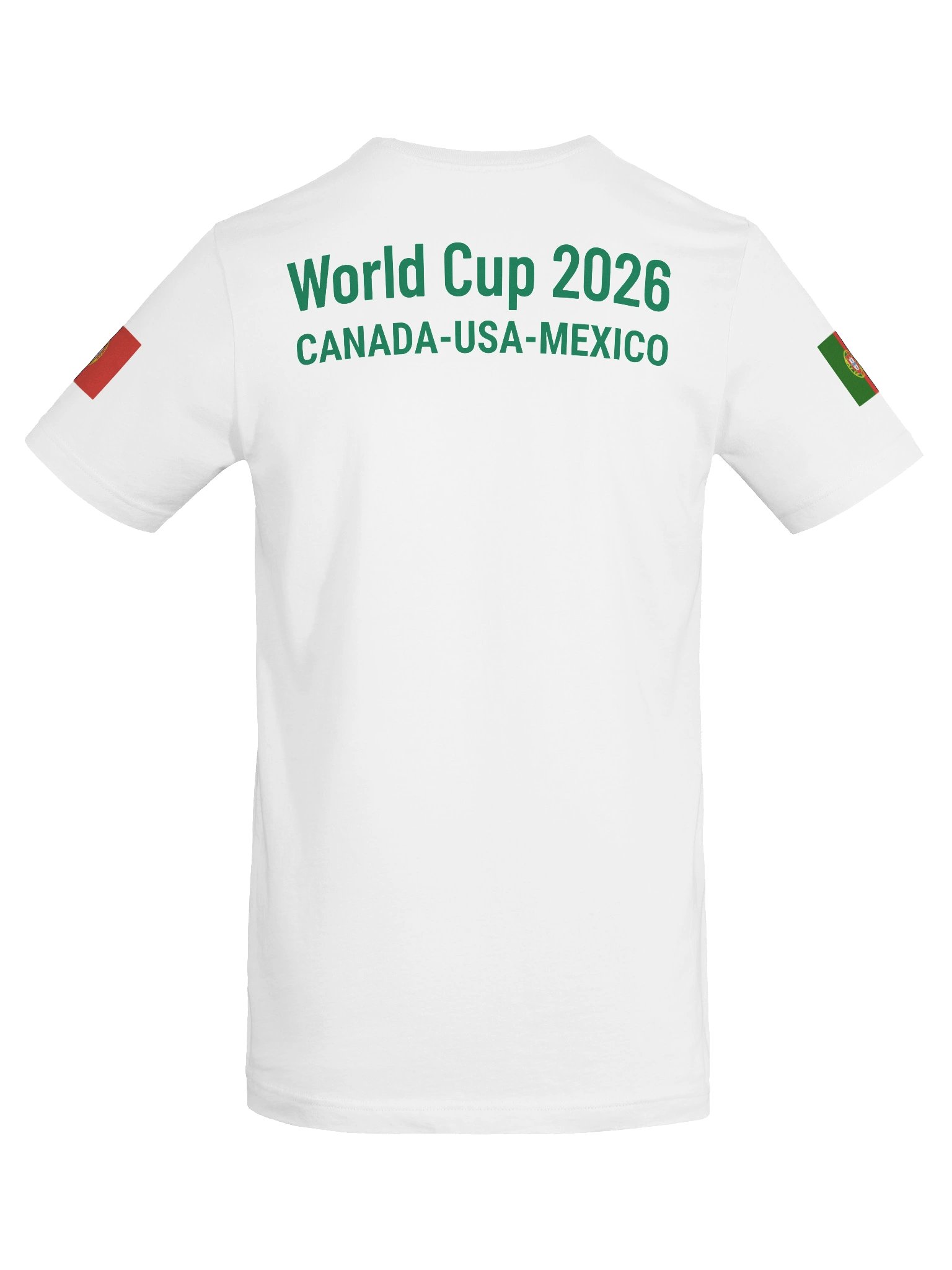 Portugal 2026 World Cup Flag T-Shirt - Supporter Edition - Canada-USA-Mexico Championship Kit product image (64)