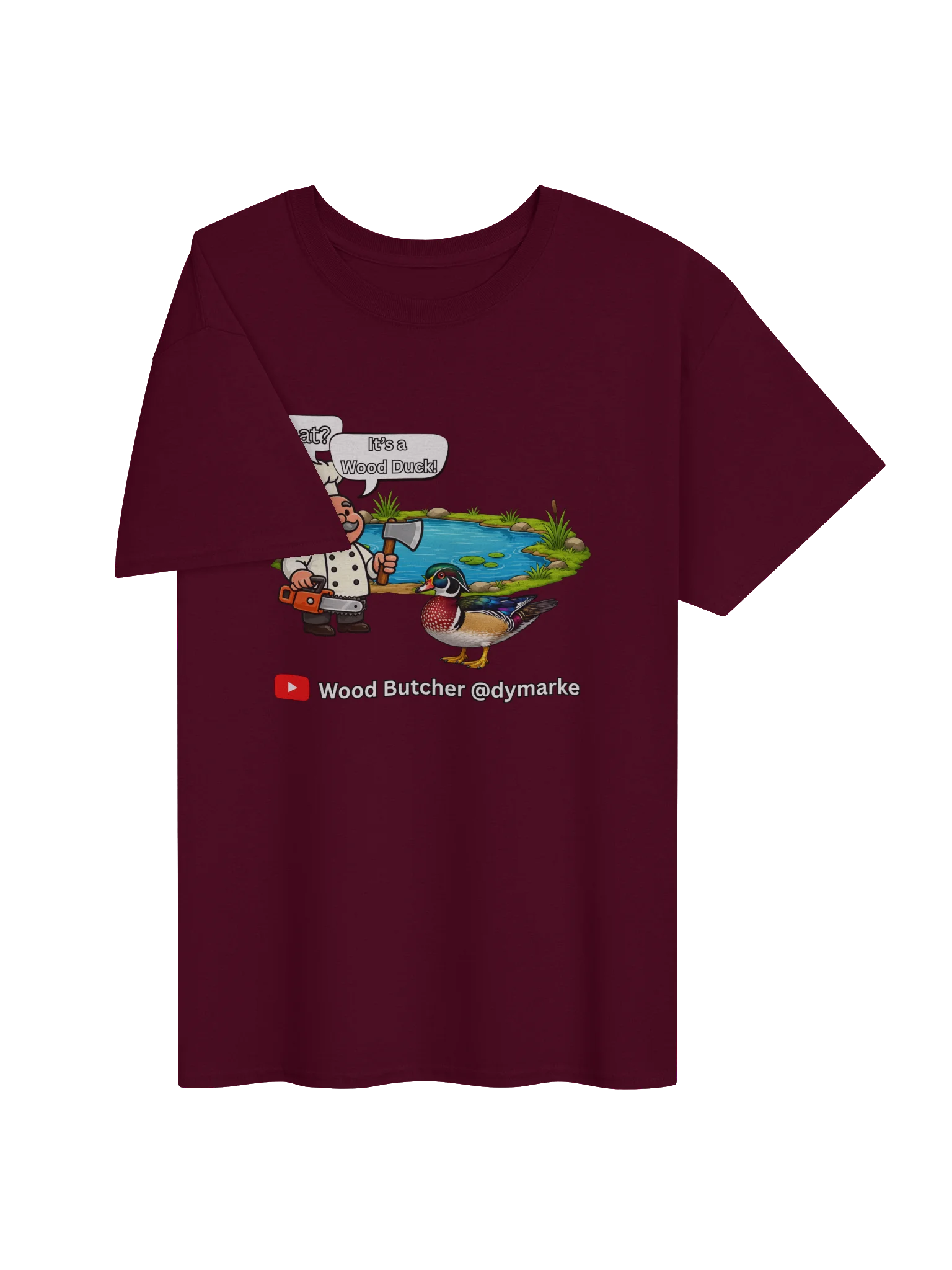 Wood Butcher It's a duck T product image (30)