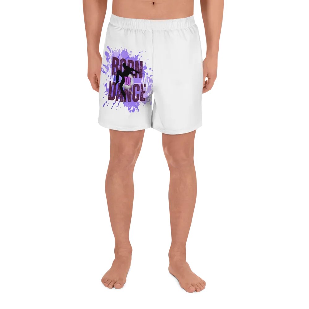 Born to Dance His Silhouette Splash Athletic Shorts product image (2)