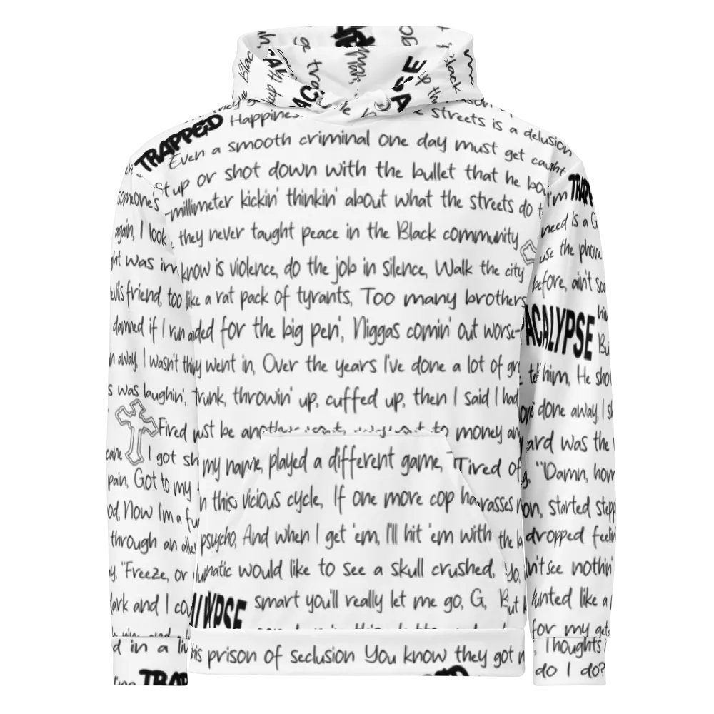 Trapped - 2Pac - WHITE - Unisex Hoodie product image (2)