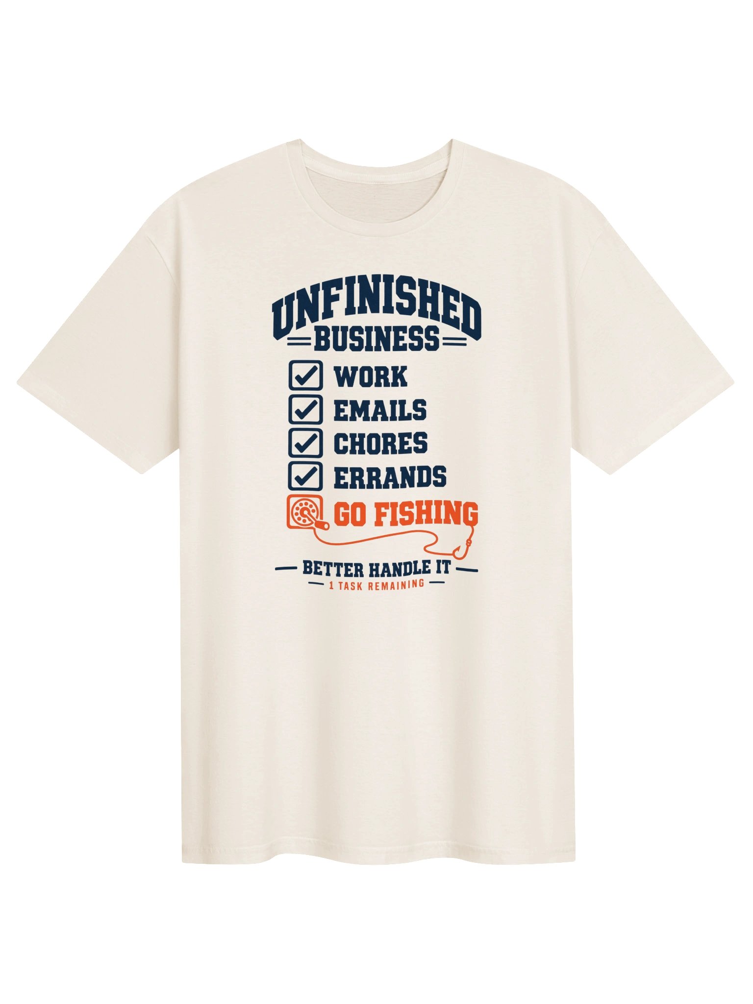 Unfinished Checklist T-Shirt product image (1)