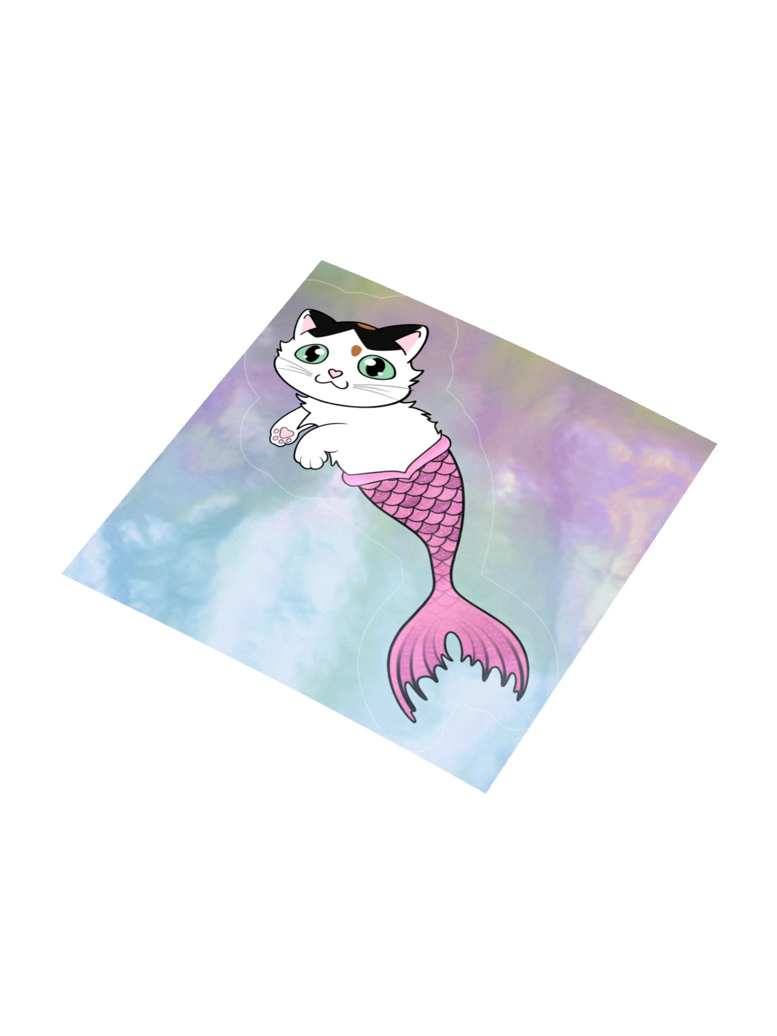 Ariel Mermaid Holographic Sticker product image (7)