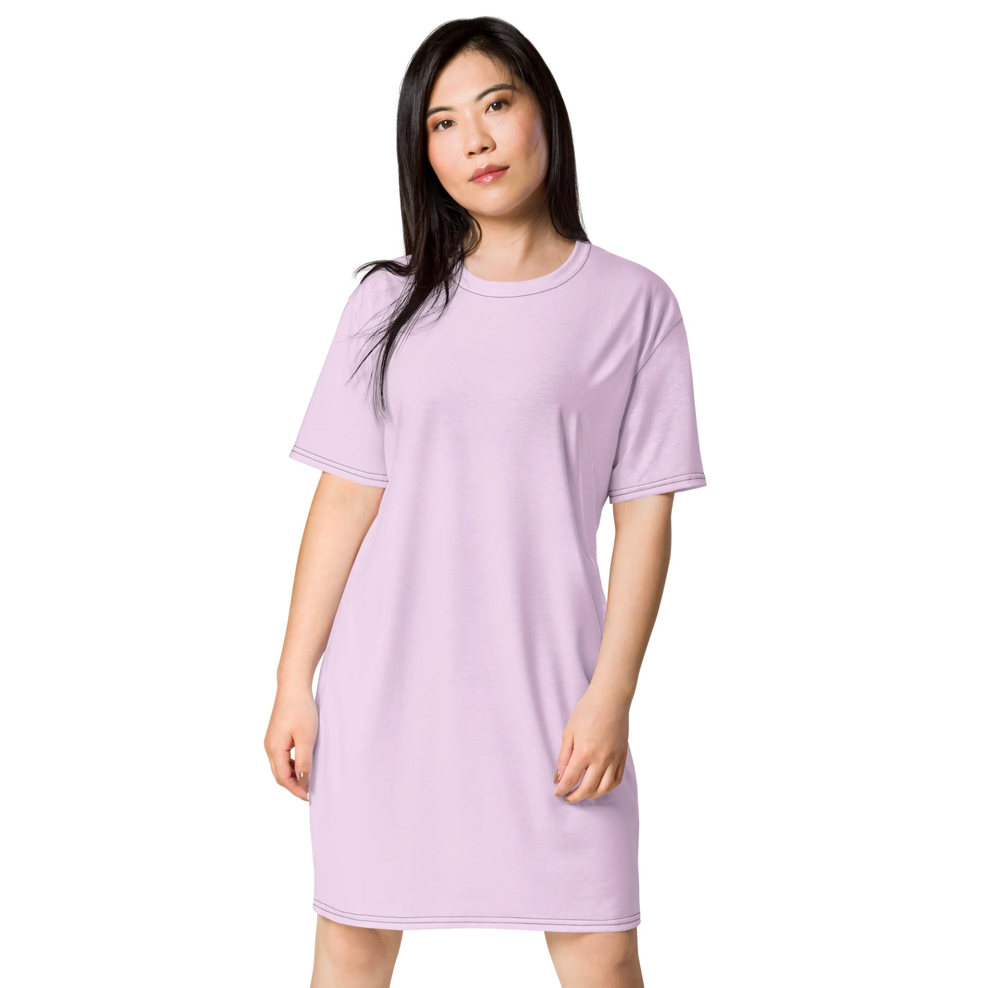 Oversized T-Shirt Dress - Delicate Selago, Sizes 2XS-6XL product image (1)