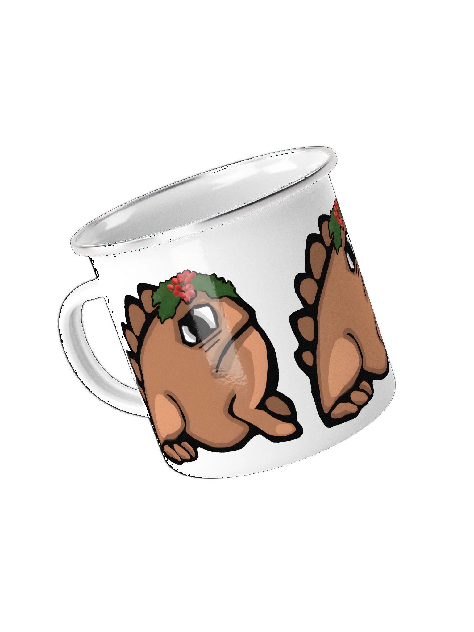Mr Ribbits Enamel Mug (Limited Holly Edition) product image (4)