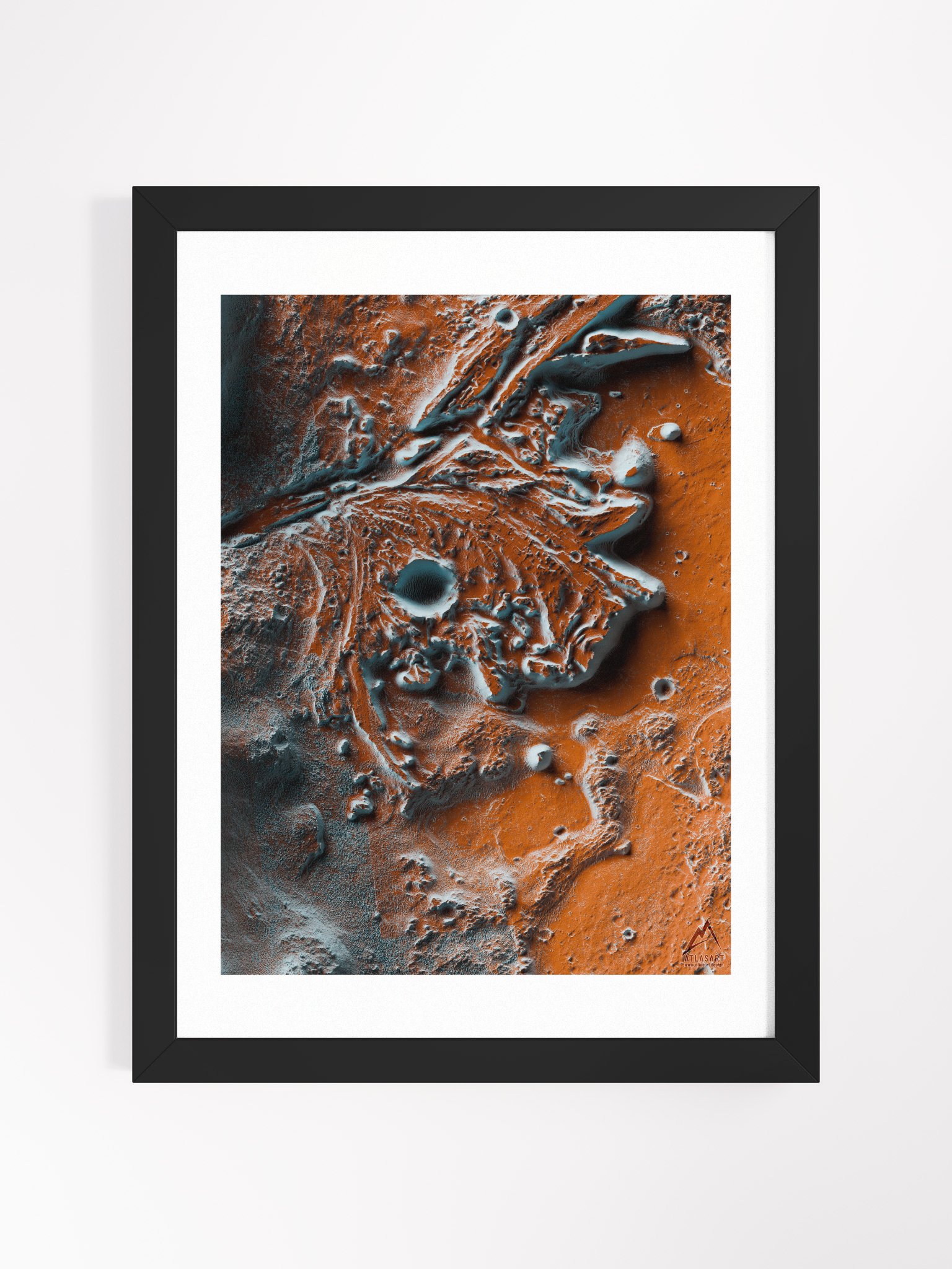 Mars 2020 Framed Art Print product image (2)