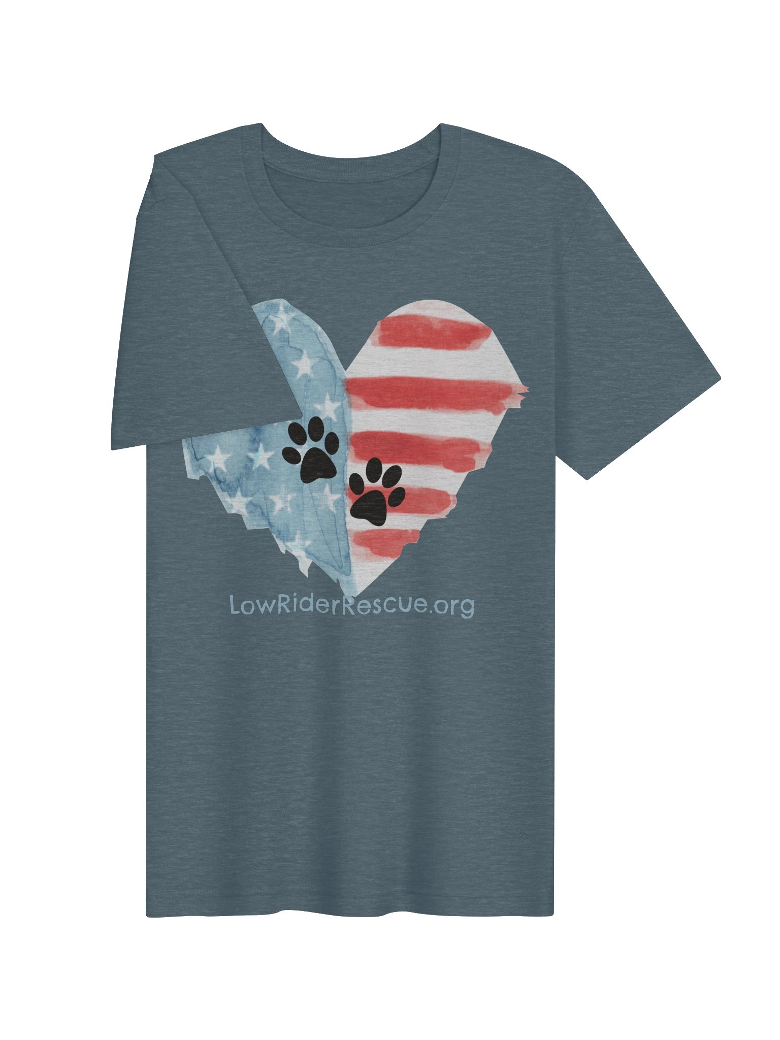 Patriotic Heart and Paws Tee product image (83)