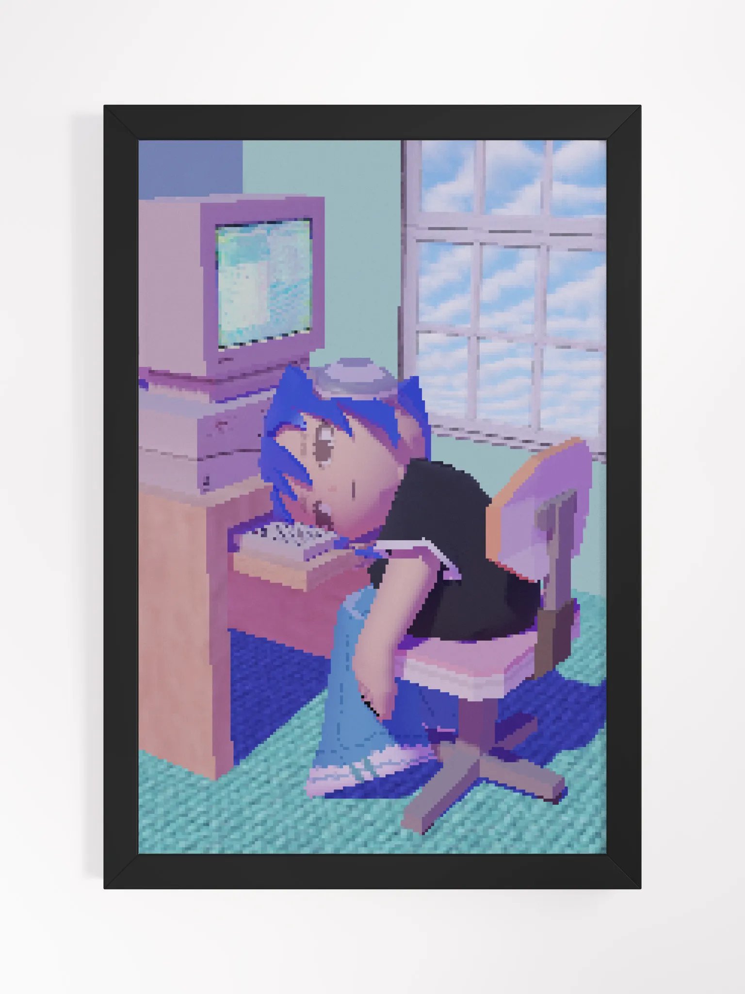Internet Fatigue Framed Poster product image (5)