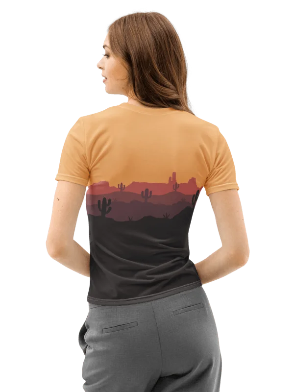 Ladies Cotton Crew T! product image (2)