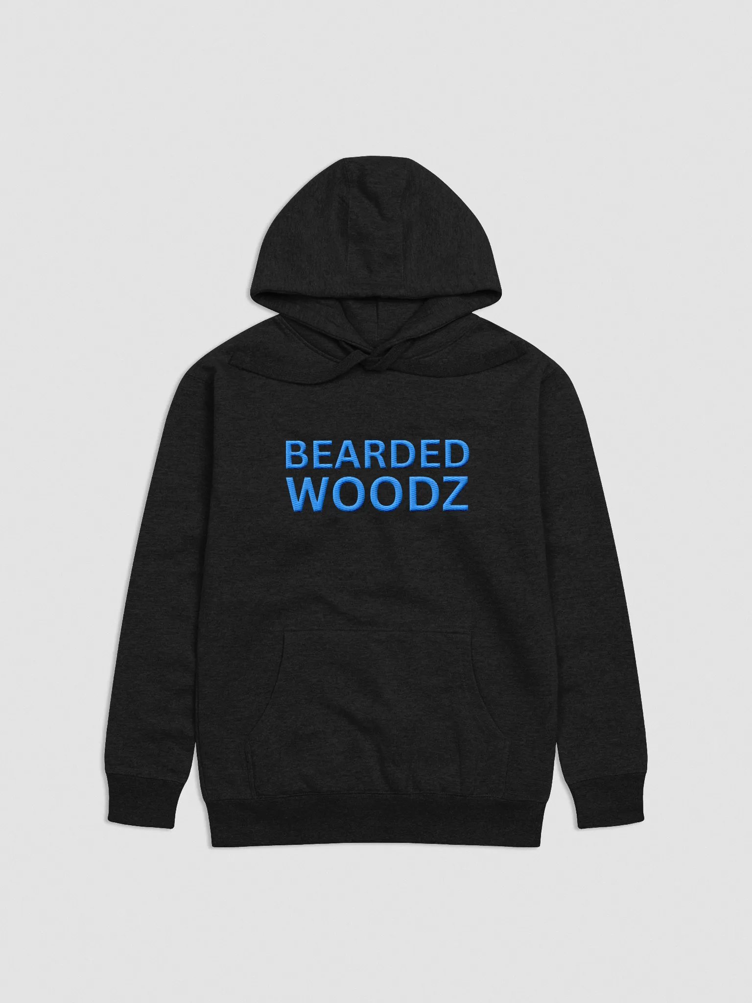 Men's Bearded Woodz Hoodie - Teal/ Embroidery product image (1)