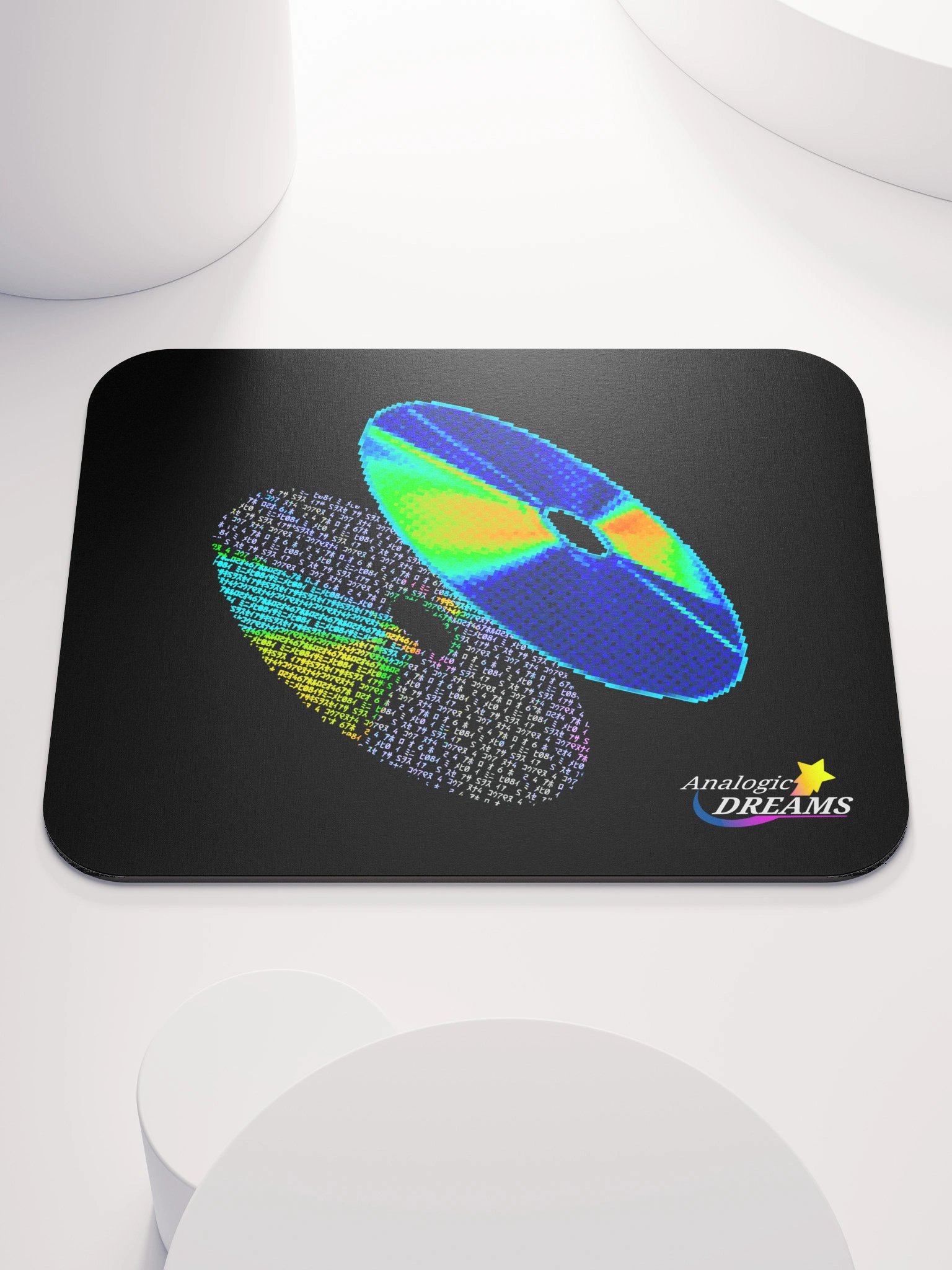 Retro Holographic CD (Mouse Pad) product image (1)