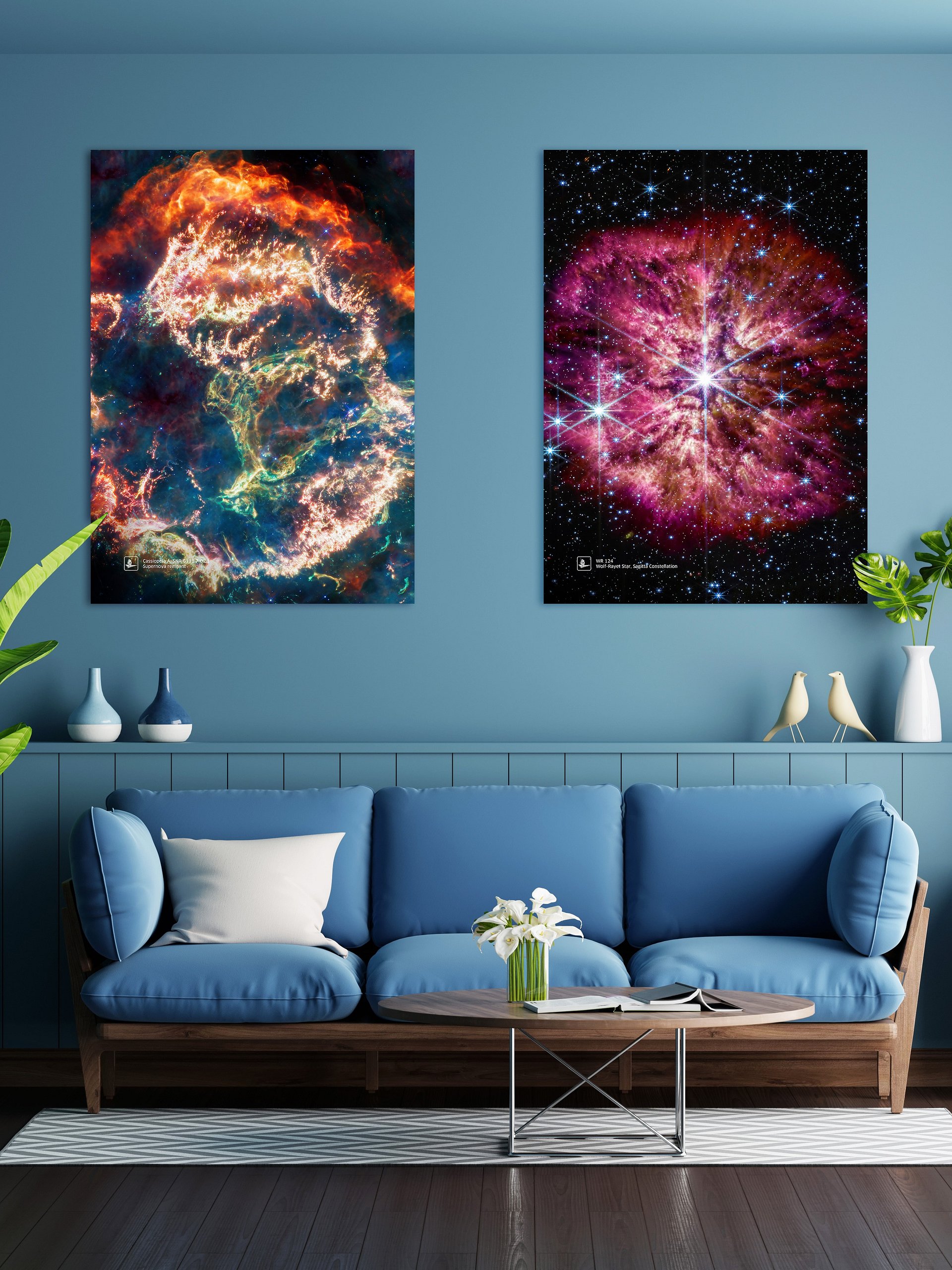 WR 124 (James Webb/JWST), Wolf-Rayet Star, Sagitta Constellation (James Webb/JWST) — space poster product image (2)