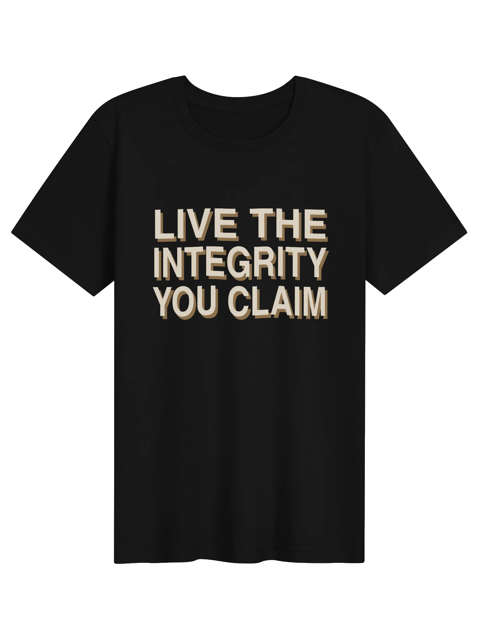 Live The Integrity You Claim (Black, Navy, White) product image (1)