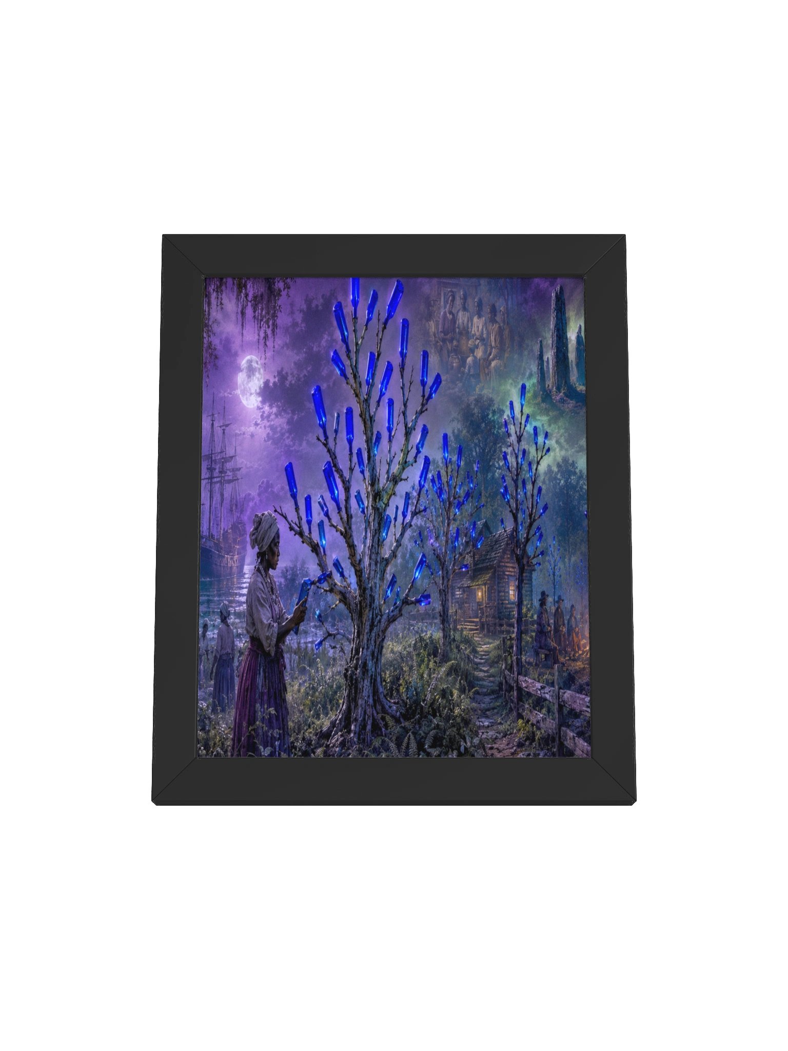 THE BOTTLE TREES FRAMED PRINT product image (1)