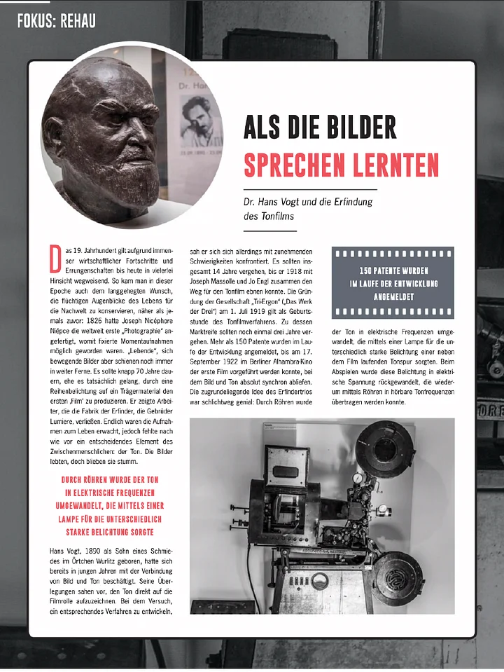 Als die Bilder sprechen lernten - Dr. Hans Vogt und der Tonfilm product image (1)