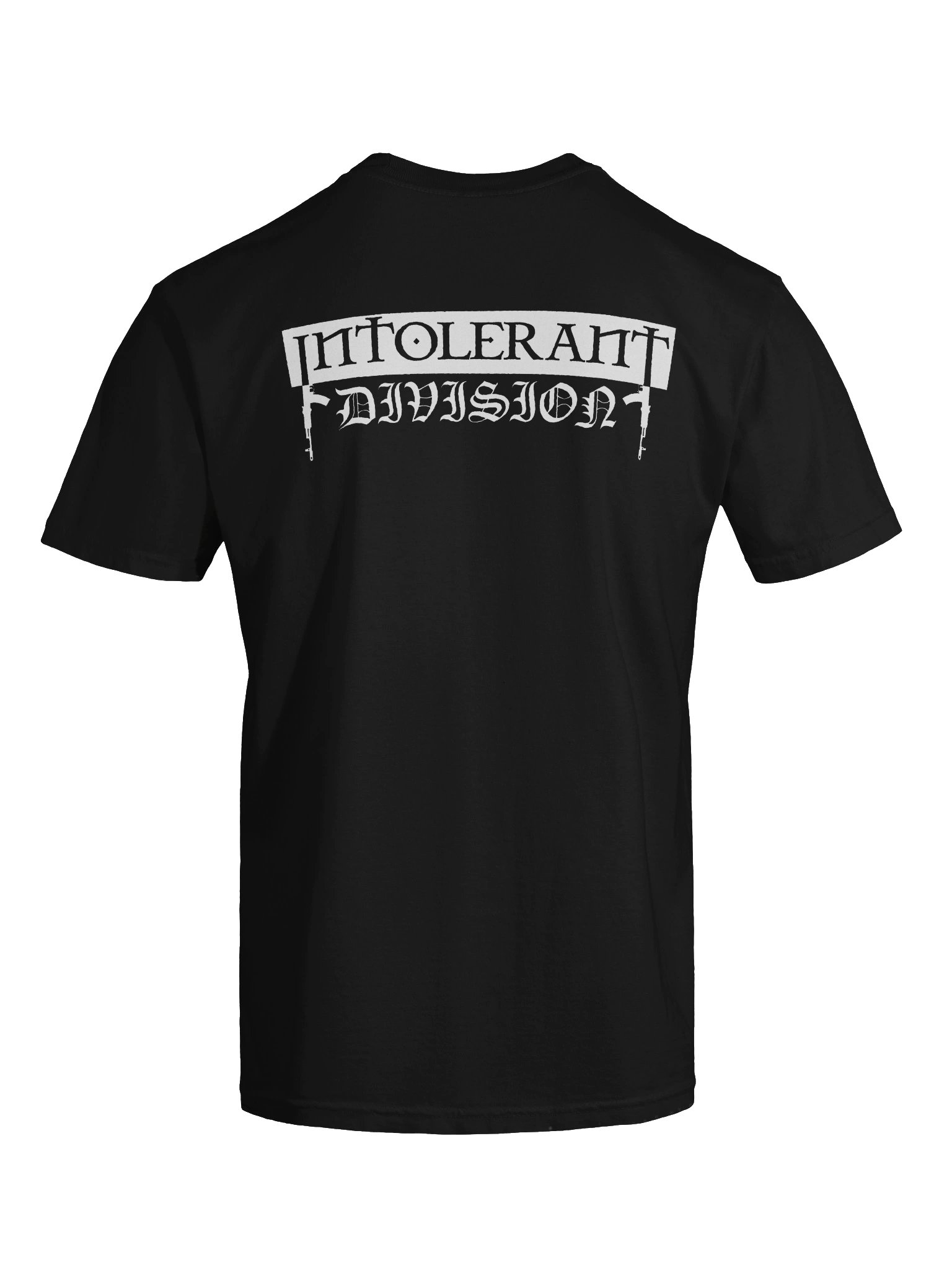 INTOLERANT DIVISION TSHIRT BACKPRINT product image (7)