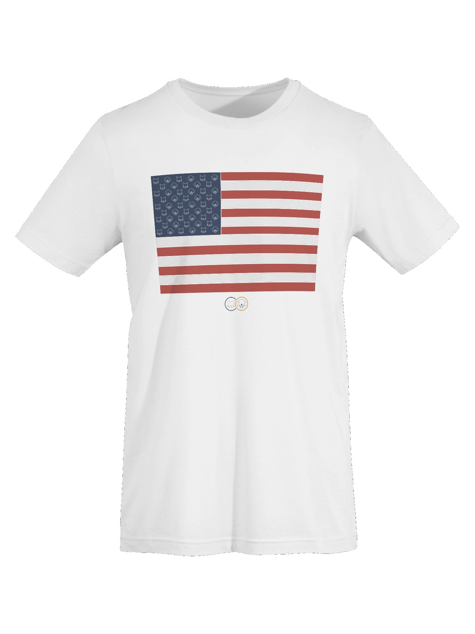 Patriotic Cat & Dog Flag Tee product image (5)