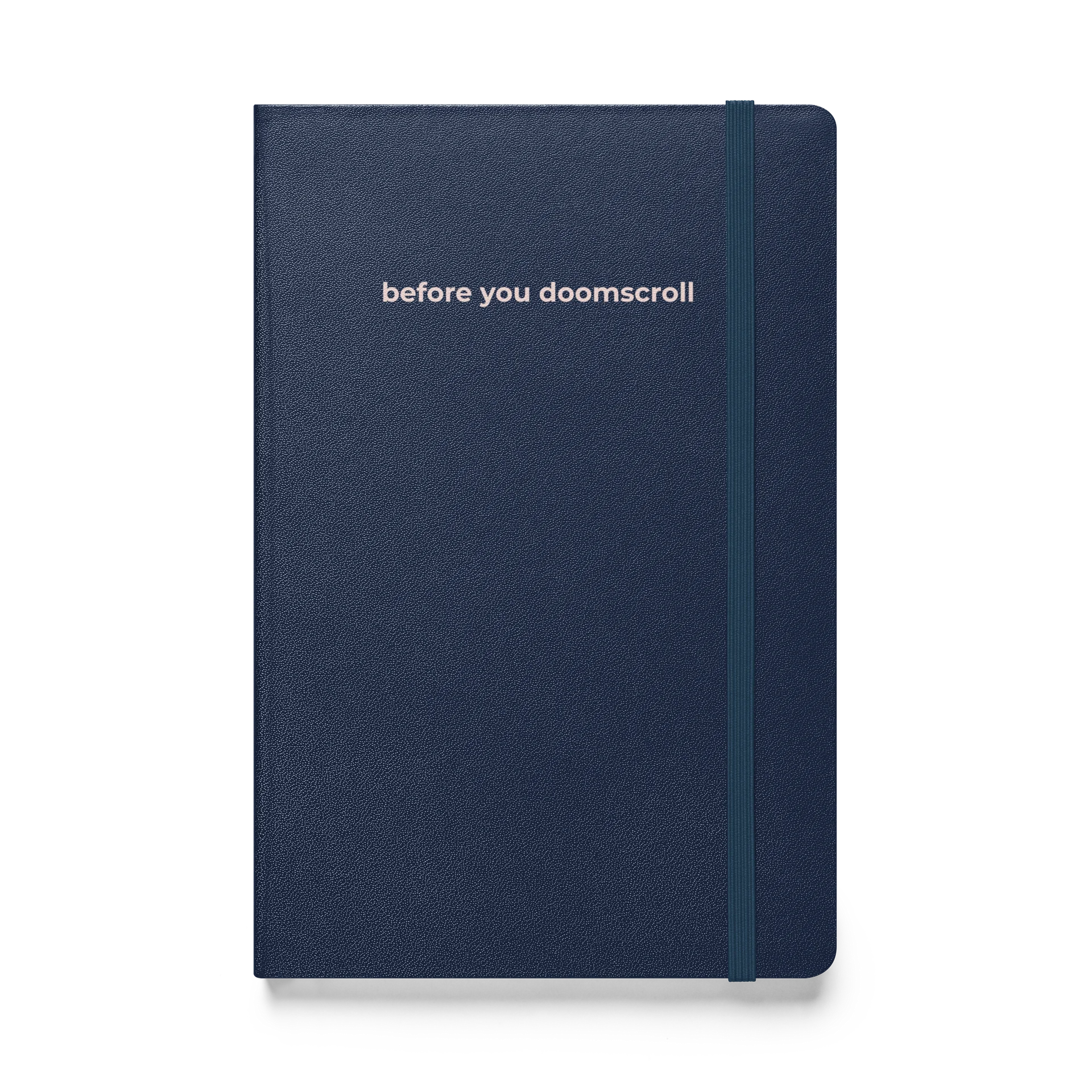 "before you doomscroll" hardcover journal product image (3)