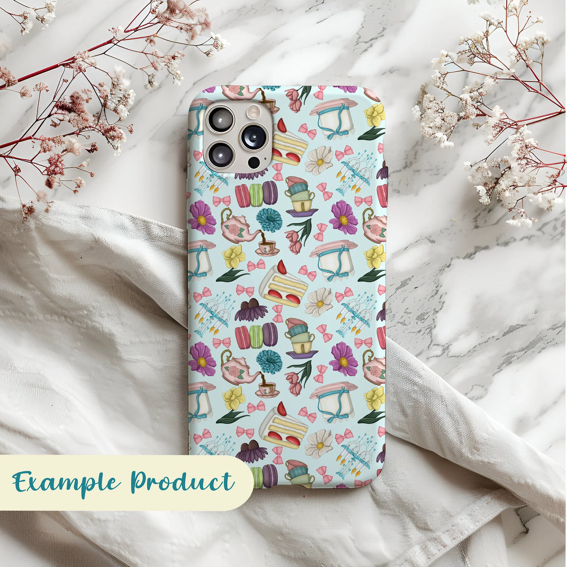 Graden Tea Party Seamless Pattern product image (4)