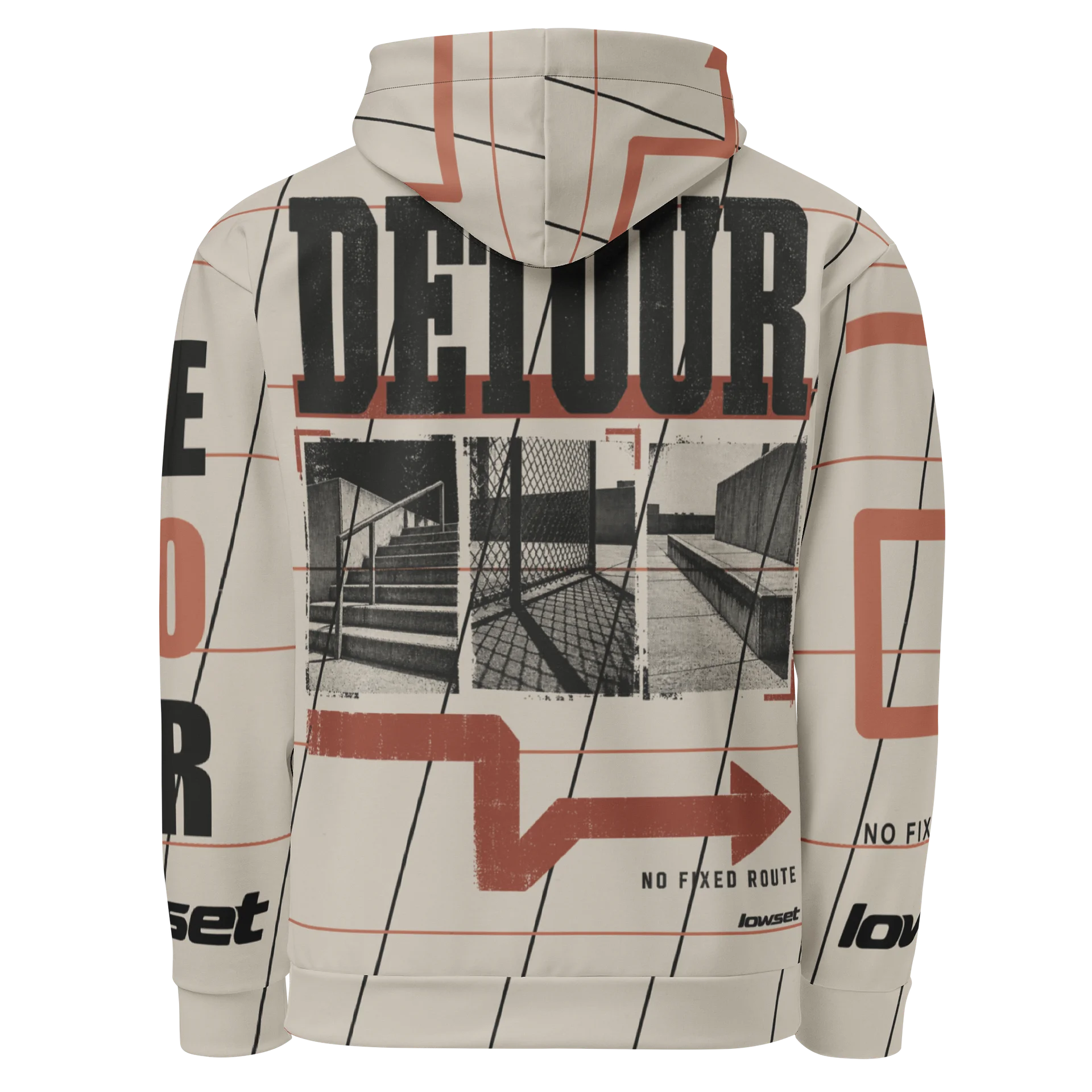 LOWSET / DETOUR — AOP Hoodie product image (3)