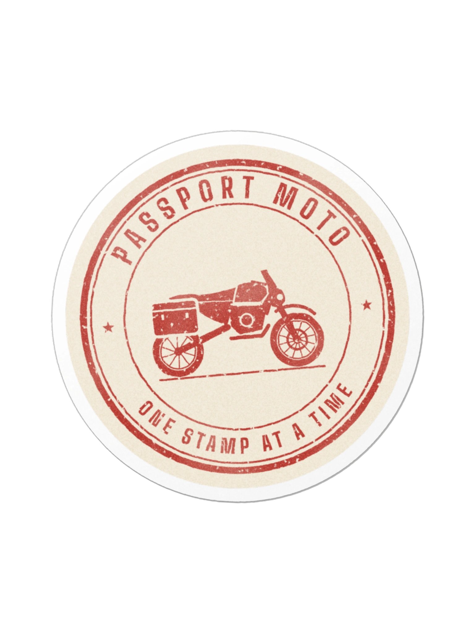 Passport Moto Stamp Sticker product image (2)