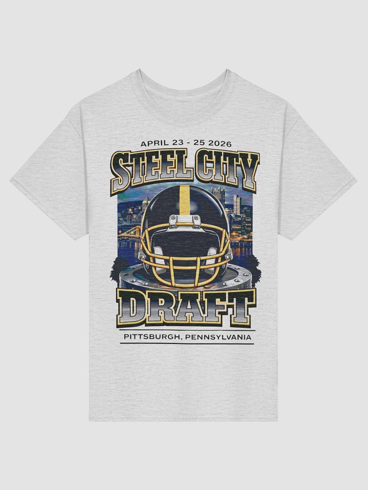Pittsburgh Steel City NFL Draft April 2026 Football Fan T-Shirt product image (1)