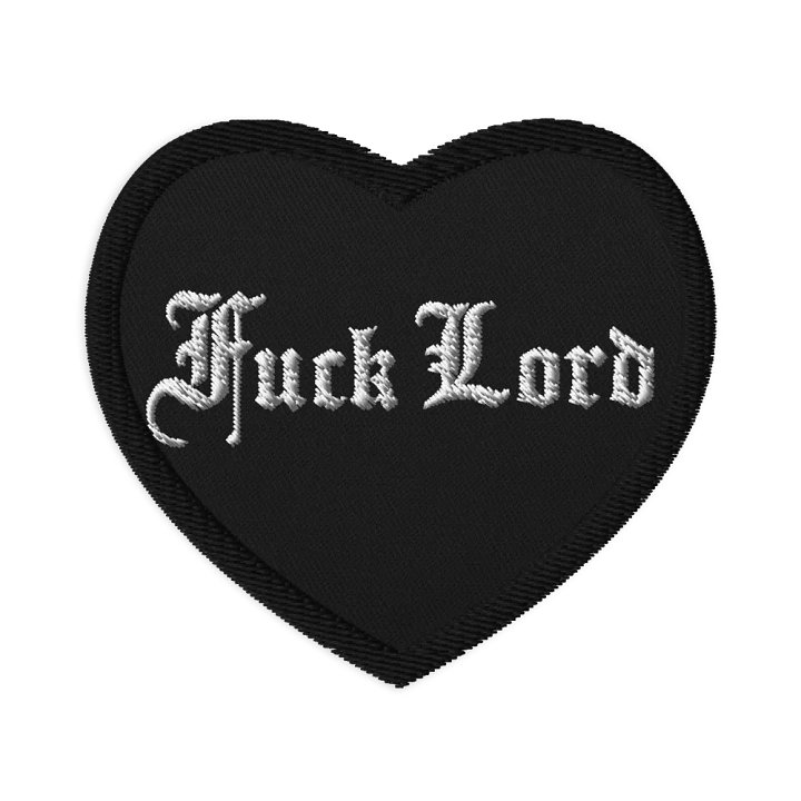 F-Lord Emroidered Patch - Heart product image (1)