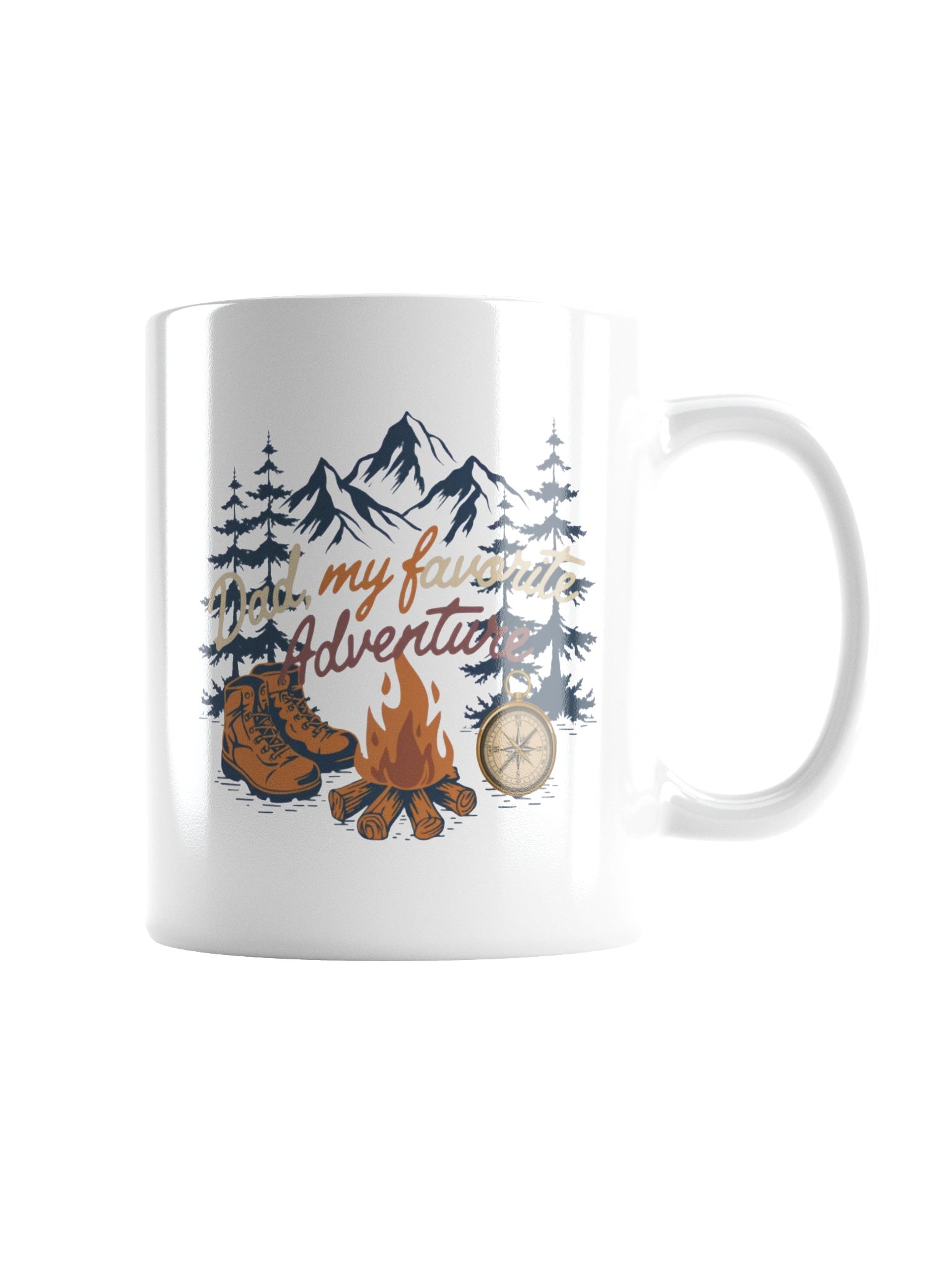 Dad My Favorite Adventure Coffee Mug product image (8)