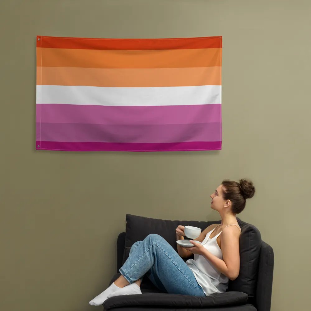 Lesbian Flag product image (12)