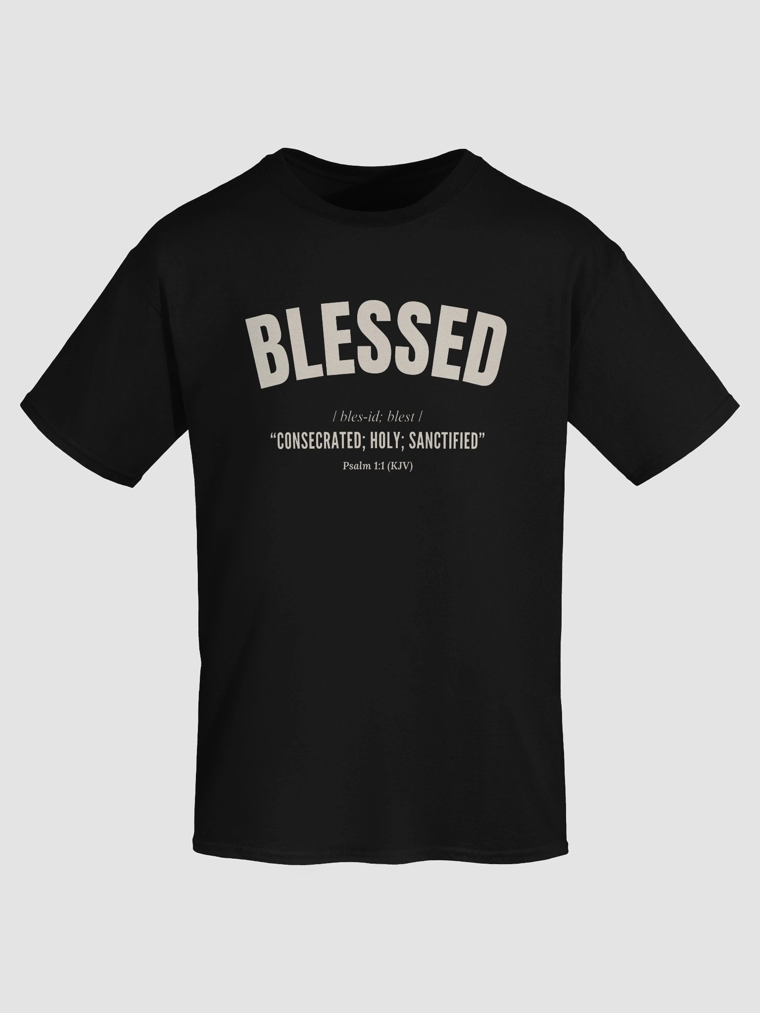 BLESSED Phonetic Representation T-Shirt product image (55)