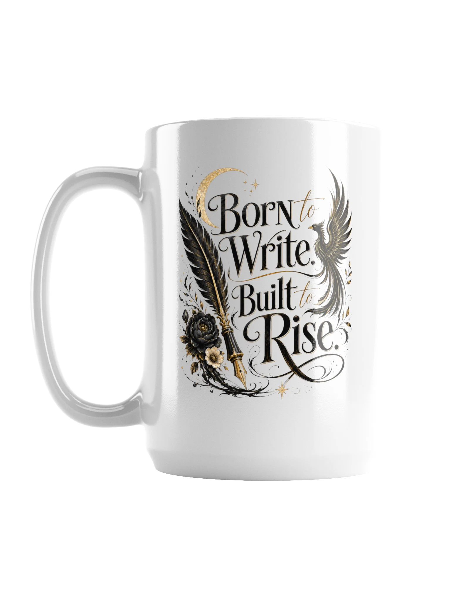 Born to Write Built To Rise Mug product image (1)