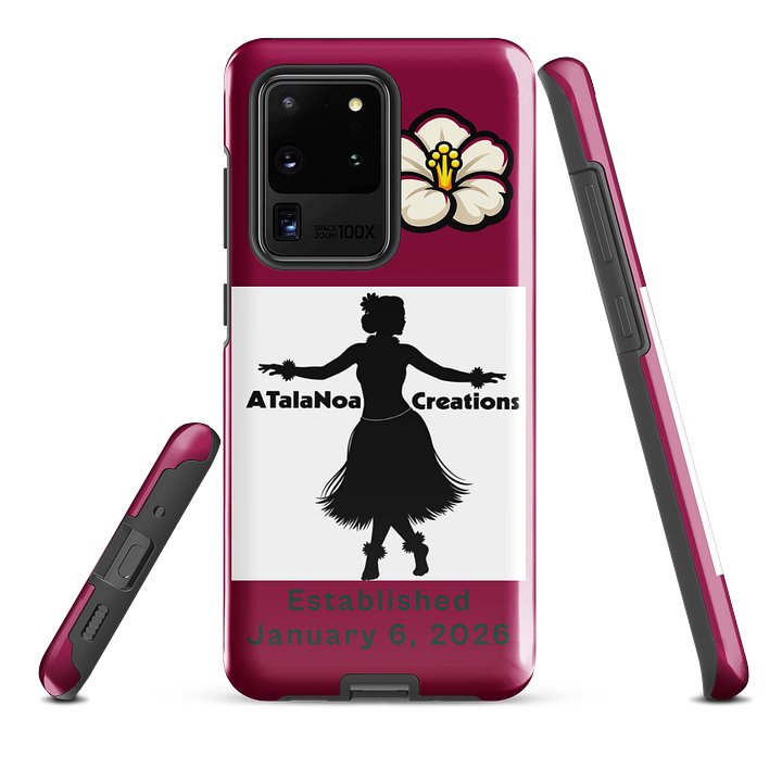 Hibiscus Tribal Tough Case for Samsung® product image (2)