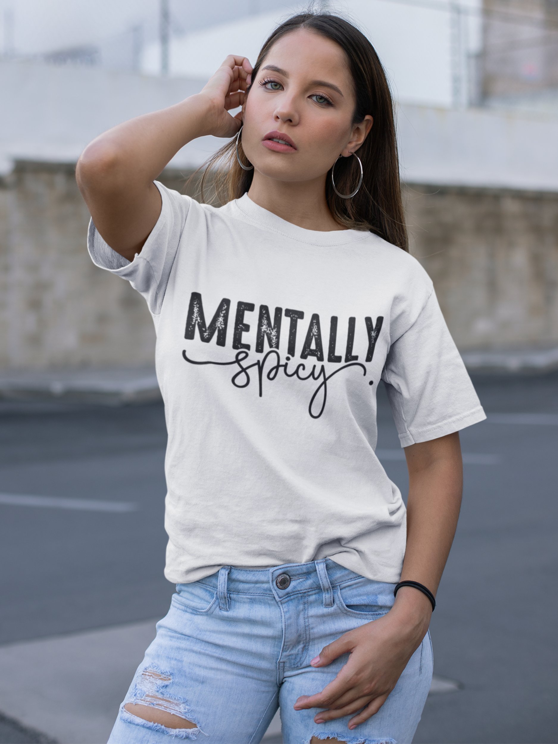 Mentally Spicy Unisex T-Shirt product image (5)
