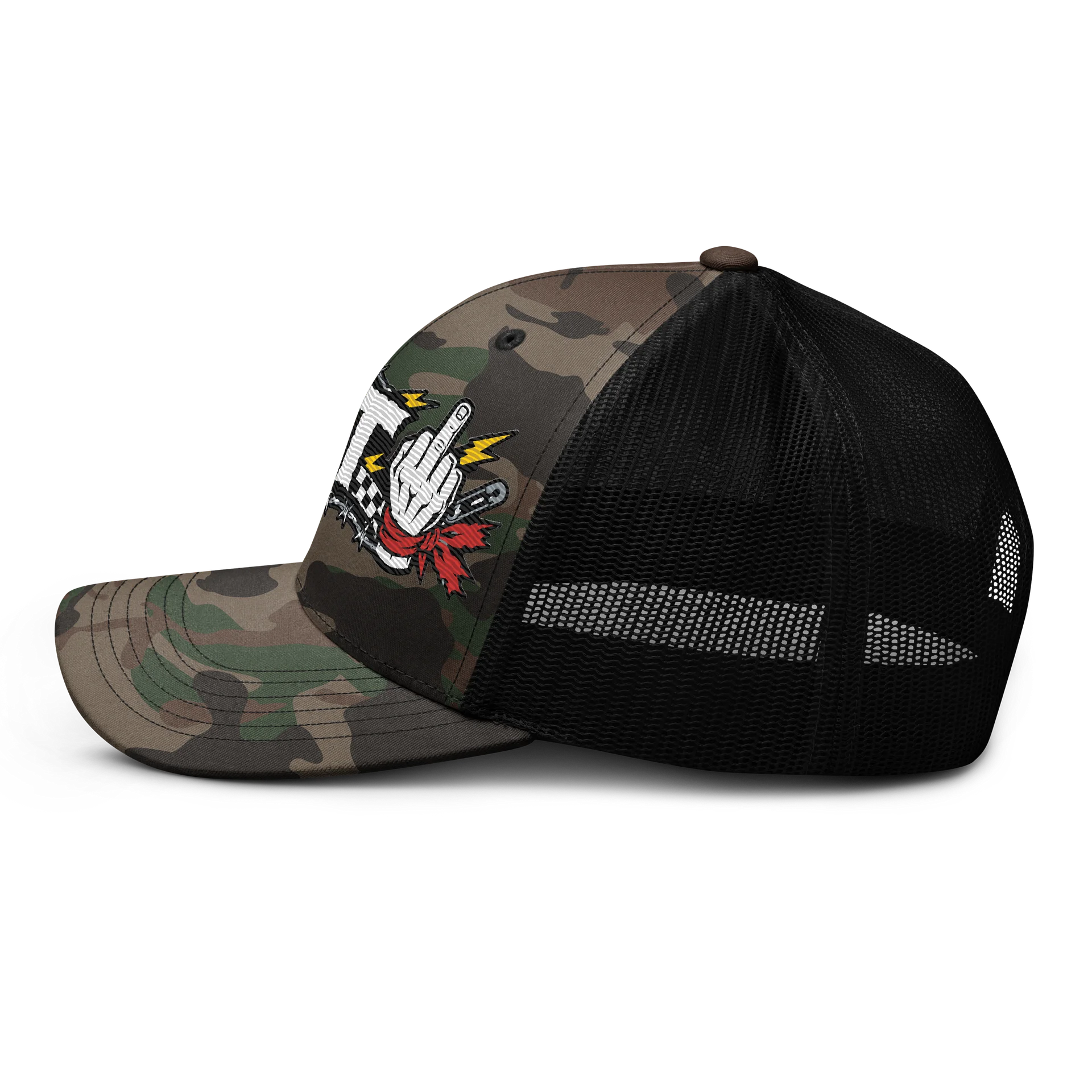 CB02 - FDT Camo Trucker Cap product image (3)