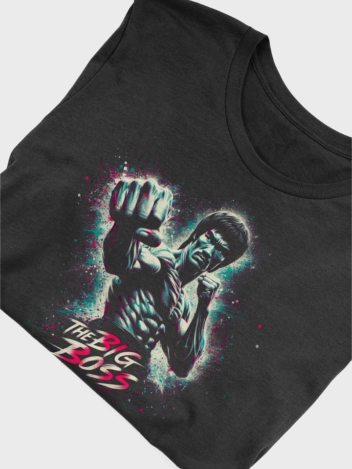 🏷️ The Big Boss T-Shirt – Retro Kung Fu Action Hero Tee product image (2)