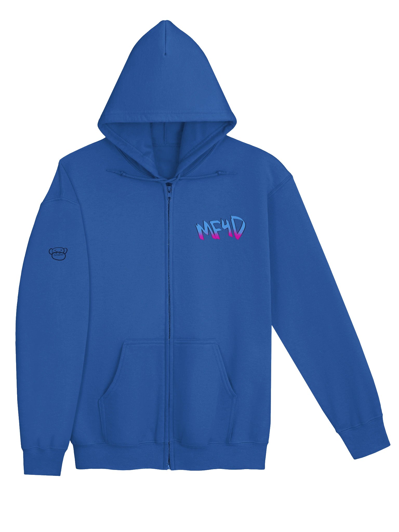 MF4D Spray Logo Zip UP product image (16)