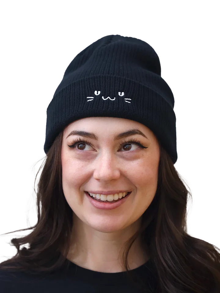 Supurrvisor Face Embroidered Beanie product image (1)