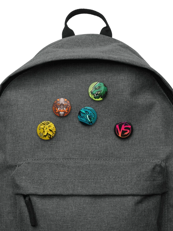 BATTLE OF MIDGARD 'VS' BADGE SET product image (3)
