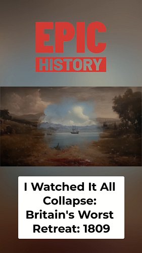 Britain's Worst Retreat: The Peninsular War of 1809 🔥

In 1809, a British army led by Sir John Moore faced a devastating retr...