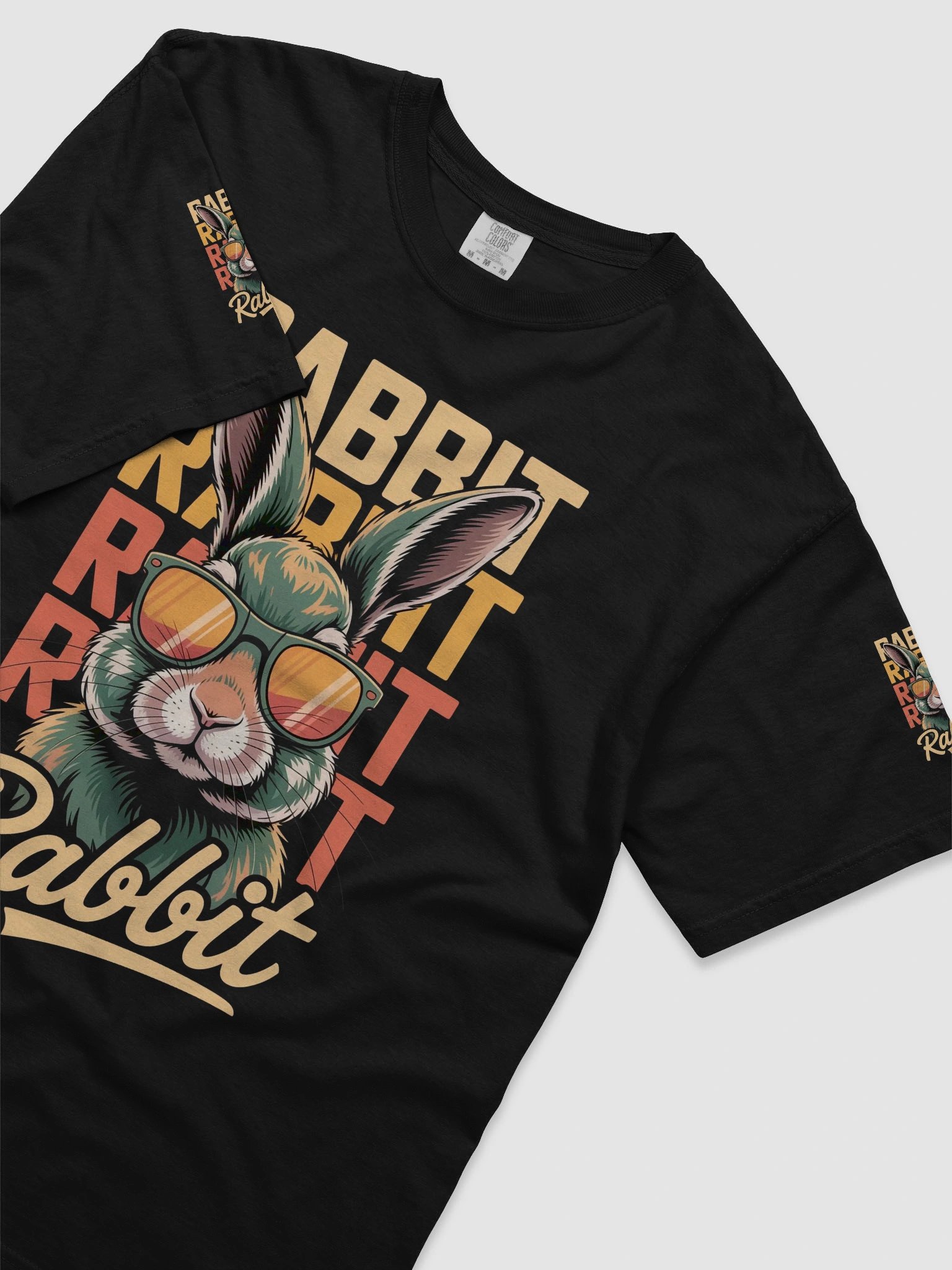 Retro Rabbit Sunglasses Tee product image (1)