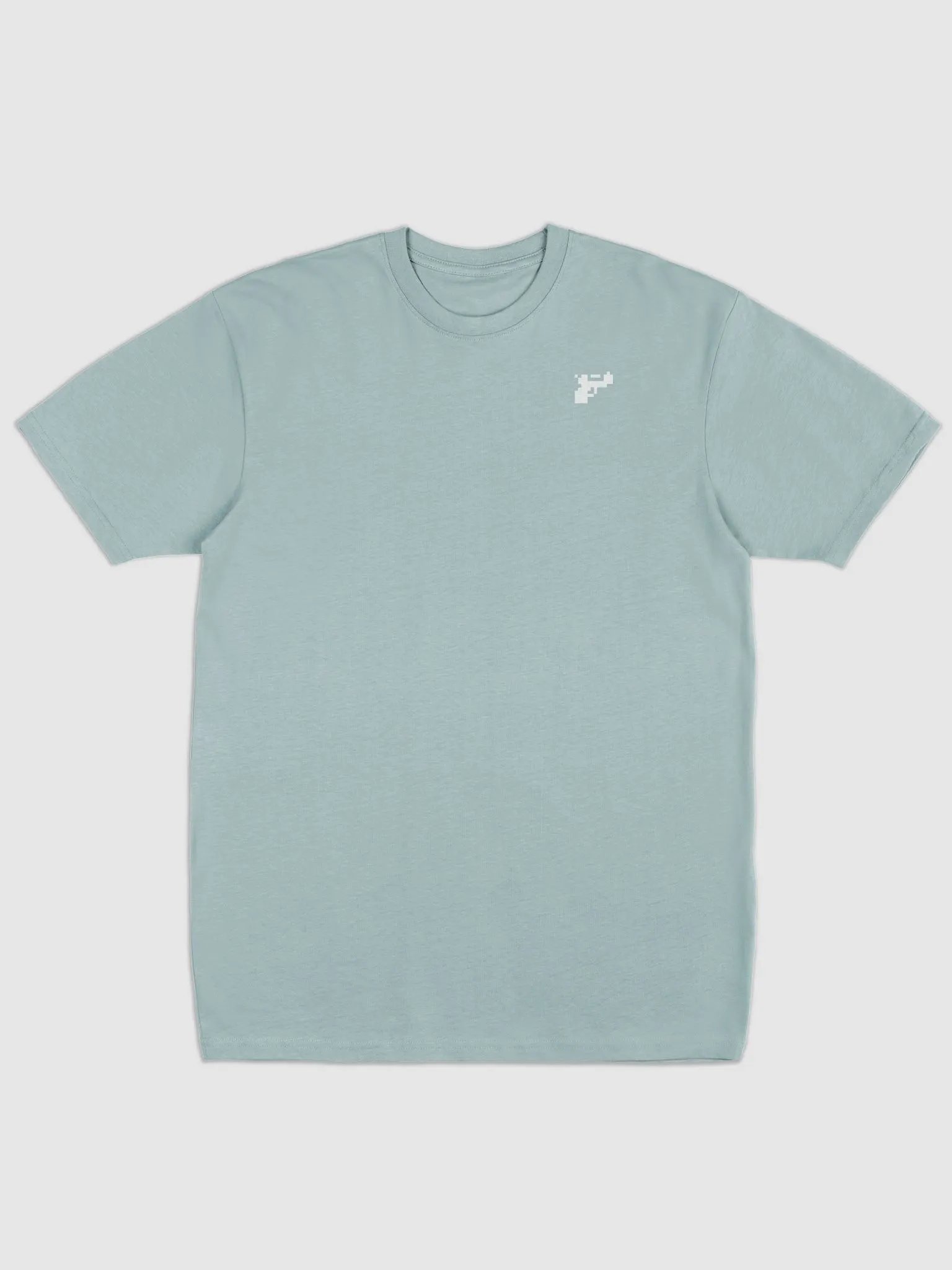 White Pixel Gun T-Shirt product image (1)
